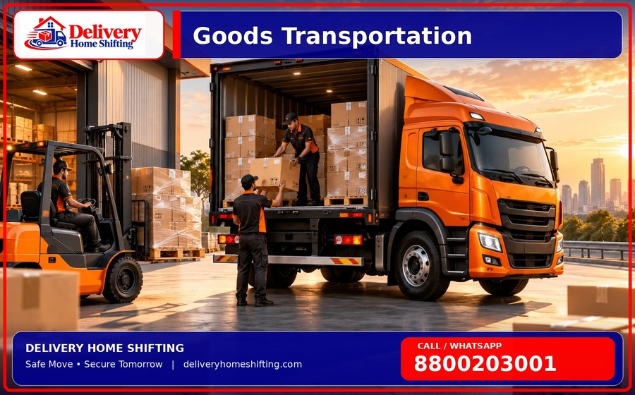 Goods Transportation by Delivery Home Shifting