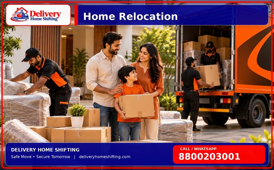 Home Relocation by Delivery Home Shifting
